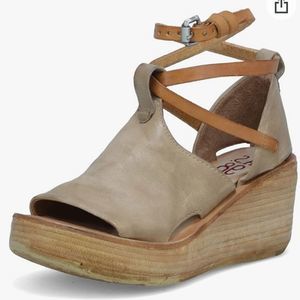 A.S. 98. Super comfortable leather made in Italy sandals